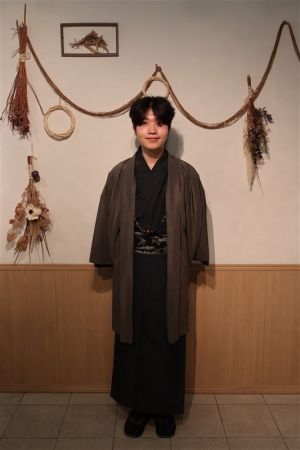 男性着物