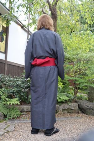 男性着物