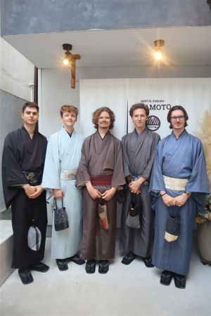 男性着物