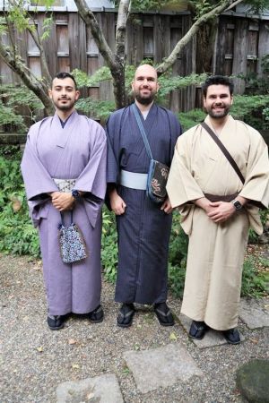 男性着物