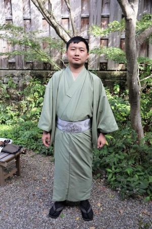 男性着物