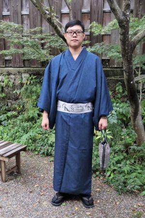 男性着物