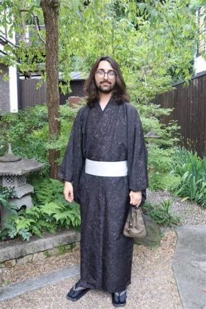 男性着物