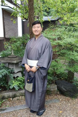 男性着物