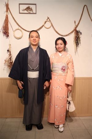 男性着物