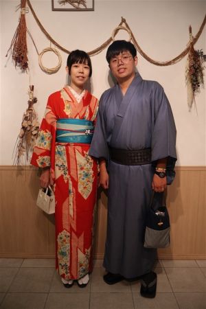 男性着物
