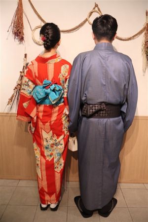 男性着物