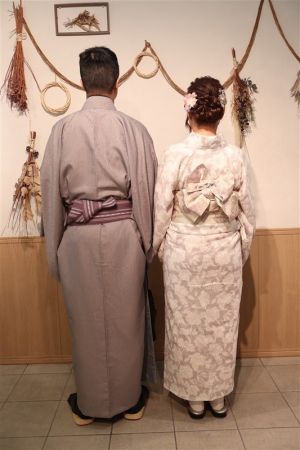 男性着物