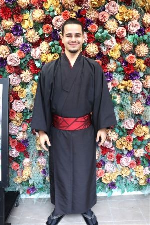 男性着物