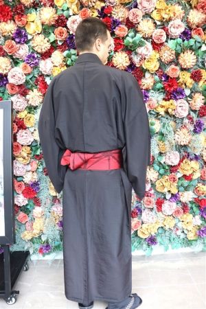 男性着物