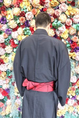 男性着物