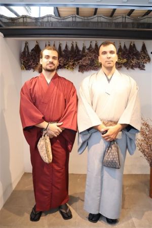 男性着物