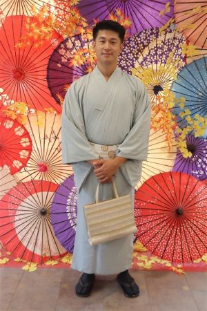 男性着物