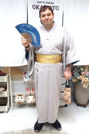 男性着物