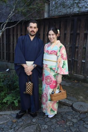 男性着物