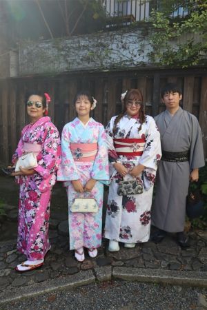 男性着物