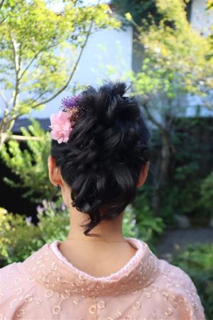 フリーチョイスヘアセット