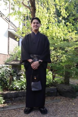 男性着物