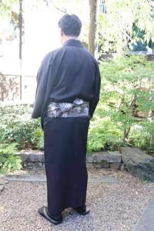 男性着物