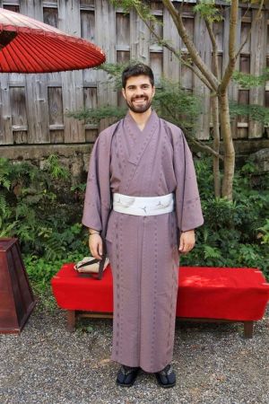男性着物
