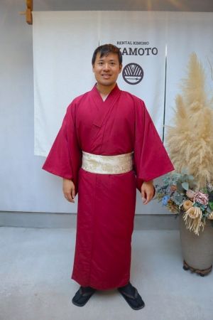 男性着物