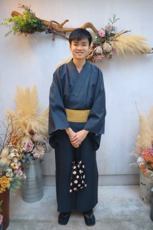 男性着物