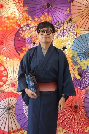 男性着物