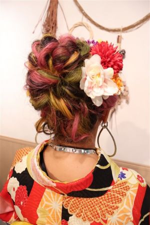 フリーチョイスヘアセット