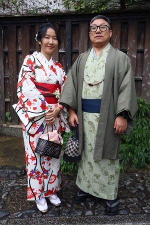 男性着物