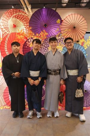 男性着物