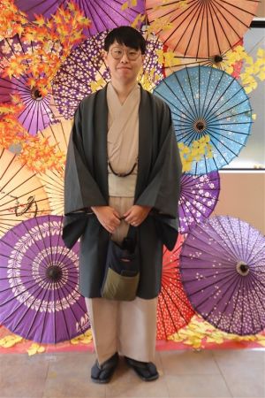 男性着物