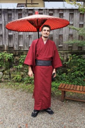 男性着物