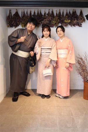 男性着物