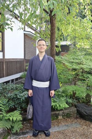 男性着物