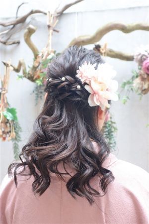 フリーチョイスヘアセット