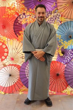 男性着物