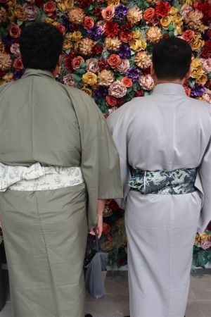 男性着物