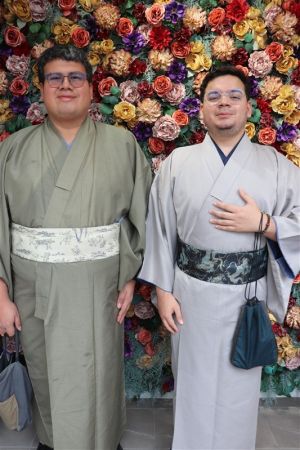 男性着物