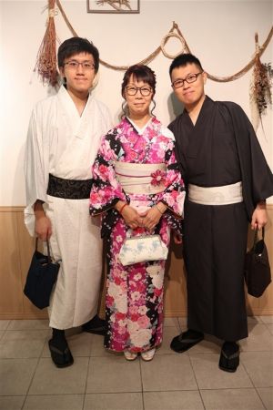 男性着物
