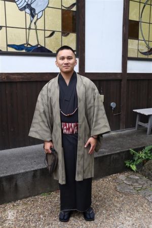 男性着物