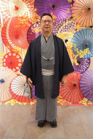 男性着物