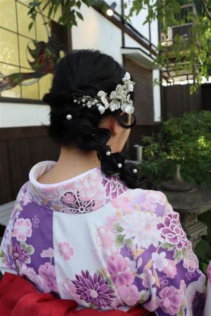 フリーチョイスヘアセット