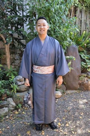 男性着物