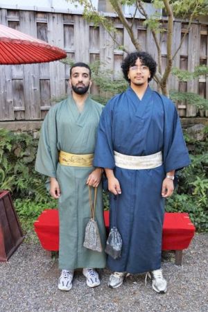 男性着物