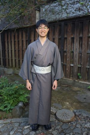 男性着物