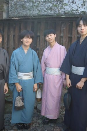 男性着物