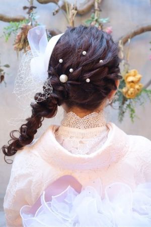 フリーチョイスヘアセット