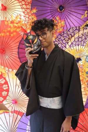 男性着物