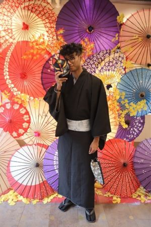 男性着物