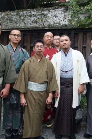 男性着物